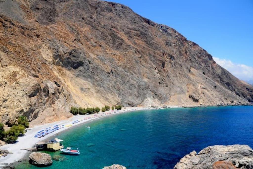 Traditional Villa With Pool In Sfakia Imbros Exterior foto